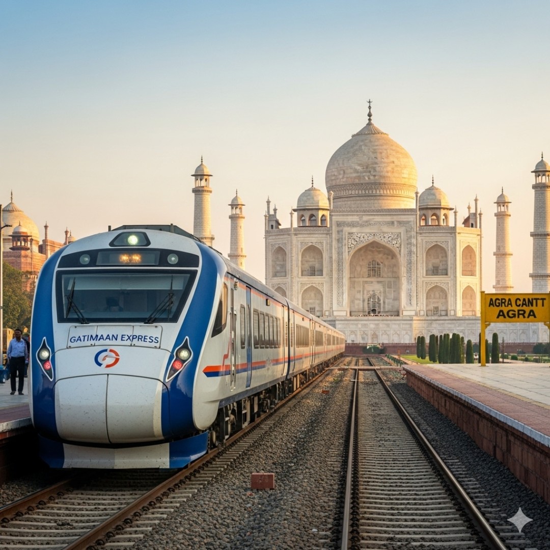 Same Day Agra Tour By Gatimaan Express