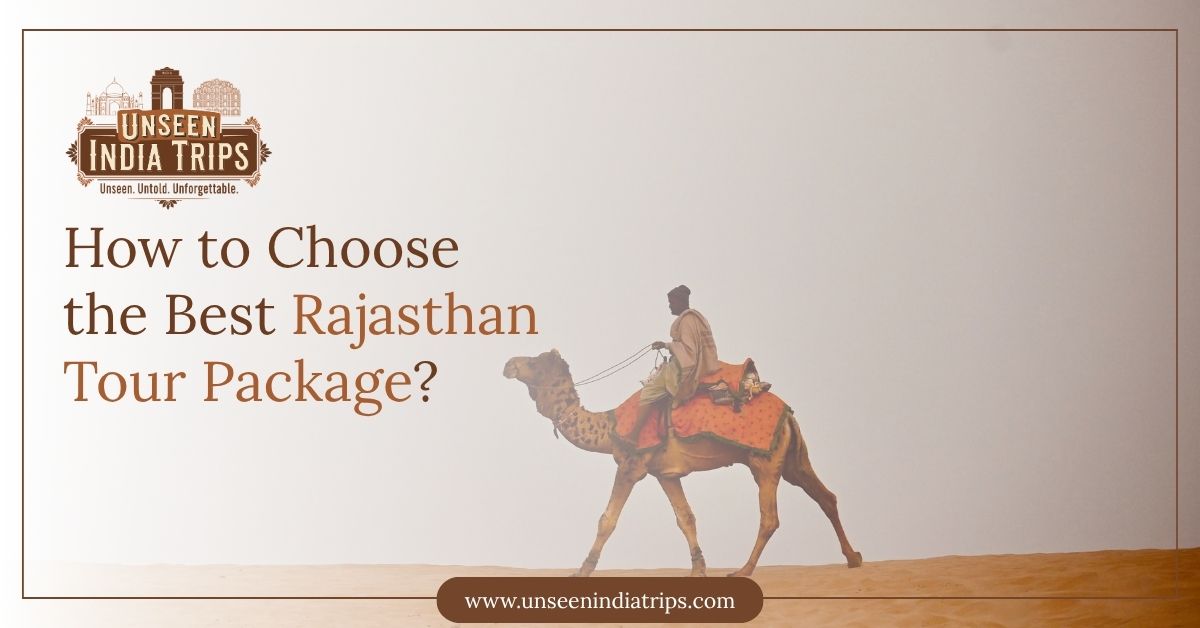 How to Choose the Best Rajasthan Tour Packages