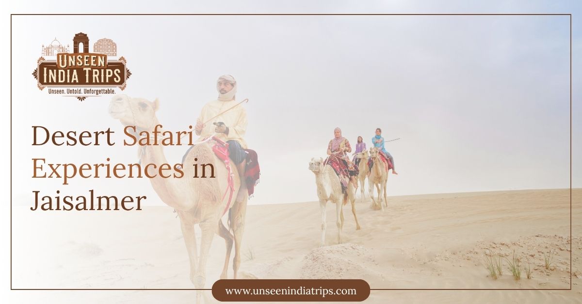 Desert Safari Experiences in Jaisalmer