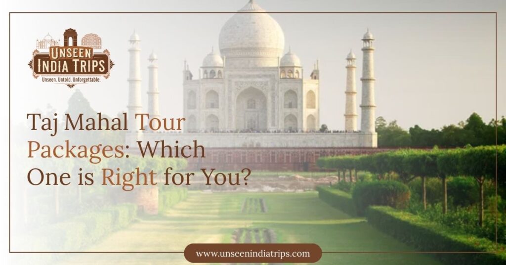 Taj Mahal Tour Packages Which One is Right for You