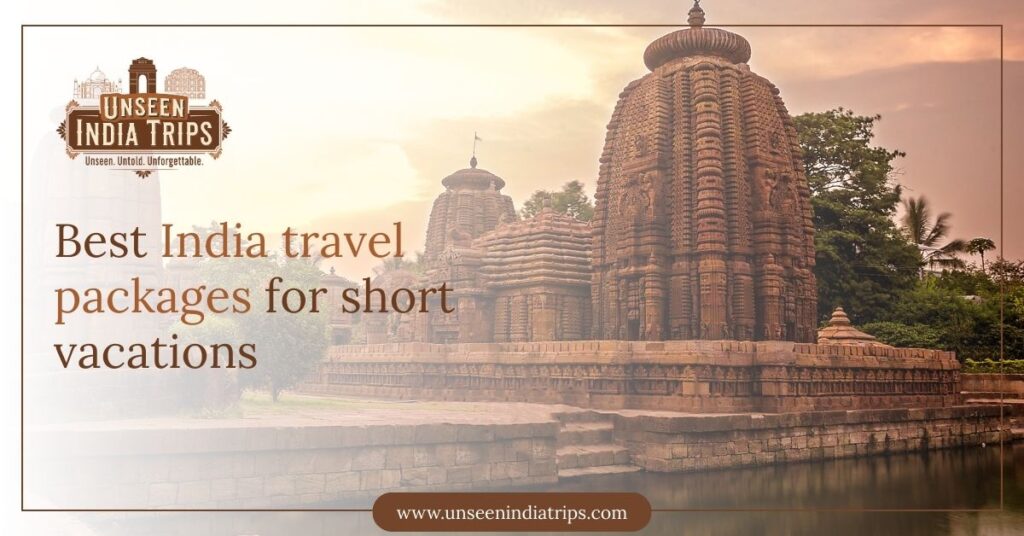 Best India travel packages for short vacations