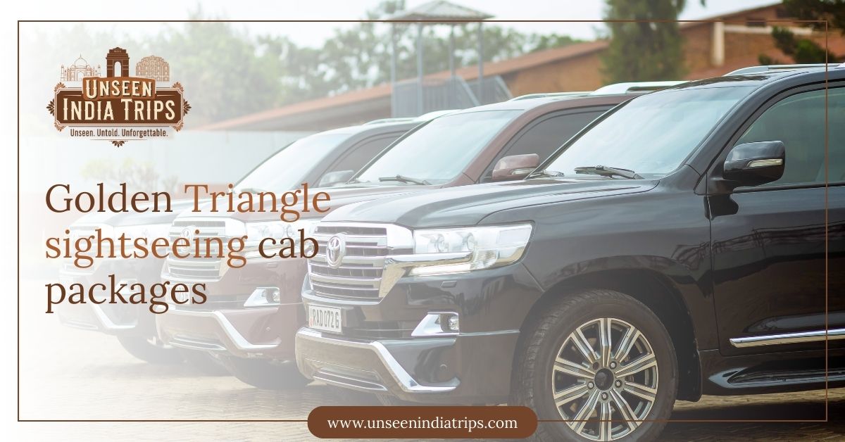 Golden Triangle sightseeing cab packages