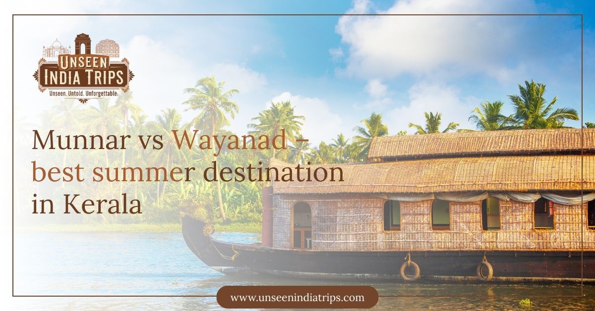 Munnar vs Wayanad – best summer destination in Kerala