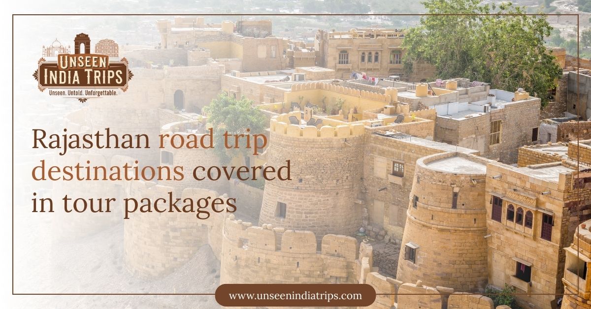 Rajasthan road trip destinations covered in tour packages