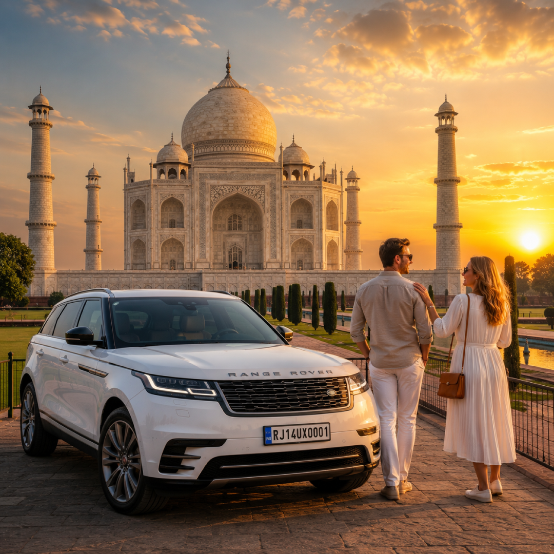 Taj Mahal Tour By Car