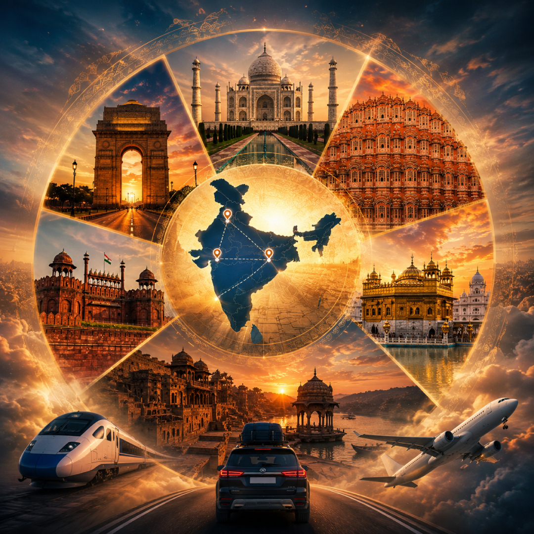 Golden Triangle Tour 5 Days