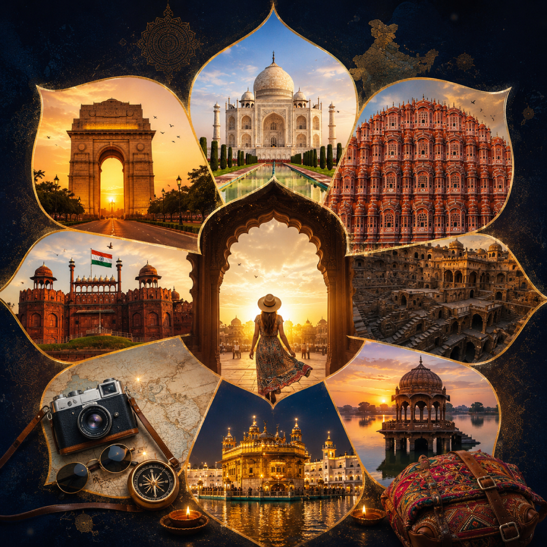 Golden Triangle Tour 6 Days